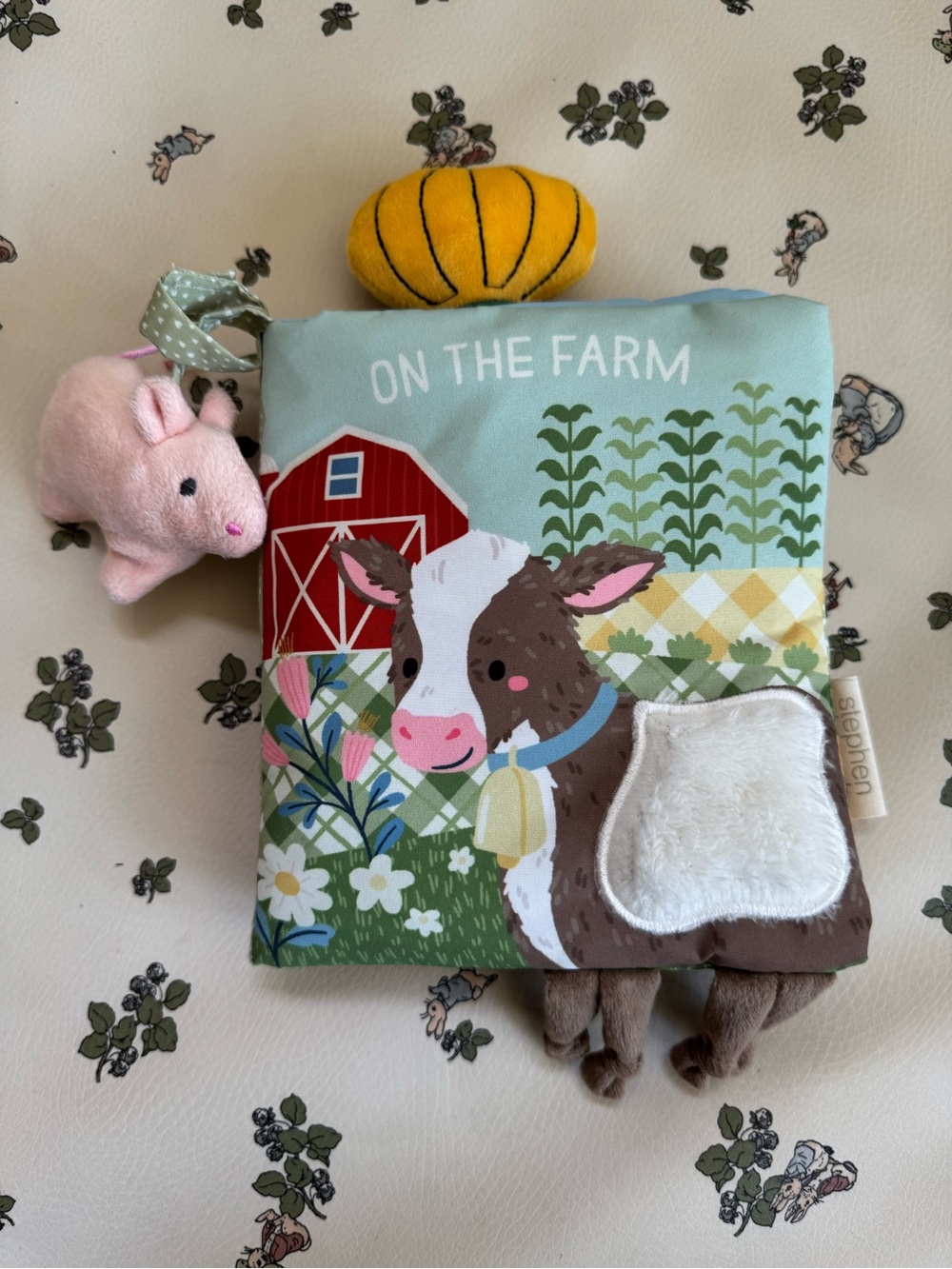 “On the Farm” Soft Baby Book by Stephen Joseph
